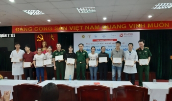 Khoá A1-40 - Bệnh viện Quân Y 103 (từ 28 – 31/5/2019)