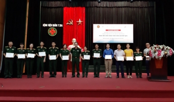 Khoá A1-42 - Bệnh viện Quân y 354 (từ 24 – 27/6/2019)