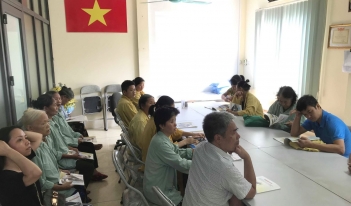 Lớp B68 tại Bệnh Viện Đa Khoa Hà Đông (5/9/2019)