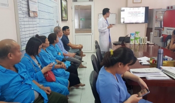 Lớp B70 Khoa Hồi sức tích cực BV Đa khoa Đức Giang (25/9/2019)