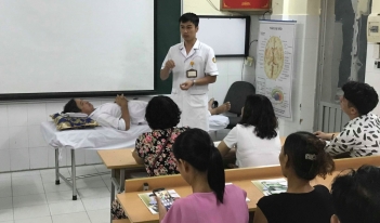 Lớp B72 tại BV Quân y 103 (26/9/2019)