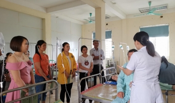 Lớp B78 tại BV Đa khoa Vĩnh Phúc (23/10/2019)