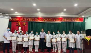 Khoá A1-72 tại Bệnh viện Đa khoa tỉnh Tuyên Quang (9-12/05/2023)