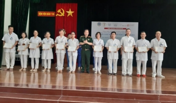 Khoá A1-56 tại Bệnh viện Quân Y 105 (09/6 - 12/6/2020)