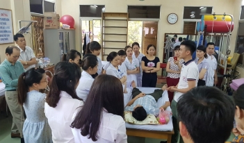 Khoá A1-19 tại BV PHCN Hương Sen, Tuyên Quang (16 - 18/5/2018)